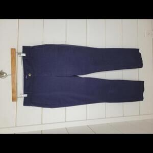 J CREW Size 8 blue straight leg chino pants